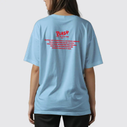 The Clash USA 1979 Tour T-shirt WITH BACK PRINT