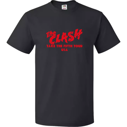 The Clash USA 1979 Tour T-shirt WITH BACK PRINT